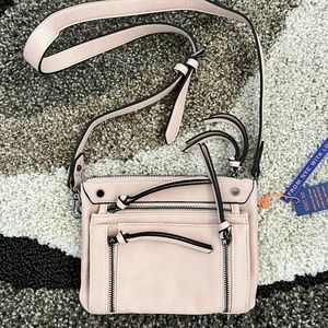 Small Dusty Pink Crossbody Bag